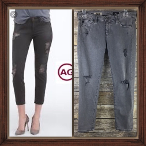 Ag Adriano Goldschmied Denim - Adriano Goldschmied The Stilt Cigarette Crop Jeans